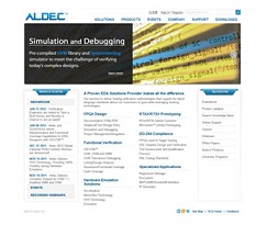 New Aldec Web
